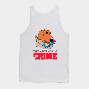 Take A Bite Out Of Crime Tank Top